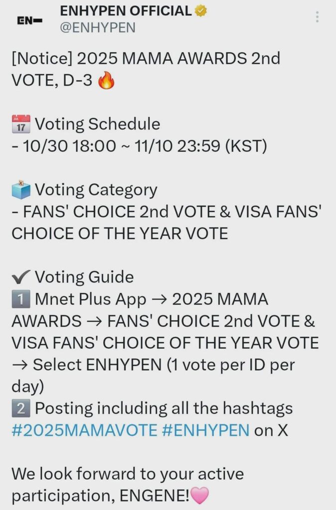 You might be thinking that it's not worth voting anymore because we only have a few more days left, but that's the exact opposite of the viewpoint we SHOULD take!!