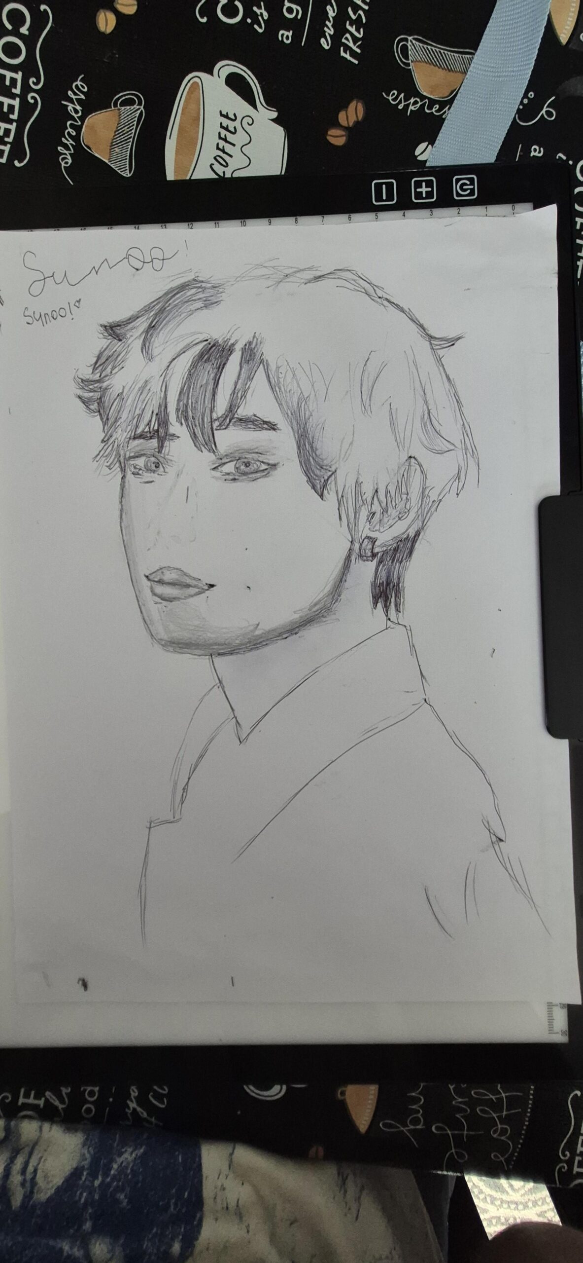 Sunoo art I'm working on!! Wip