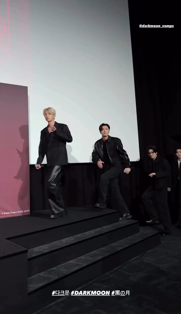 251228 ENHYPEN Instagram Stories @ 'DARK MOON : THE BLOOD ALTAR' Premiere in Japan