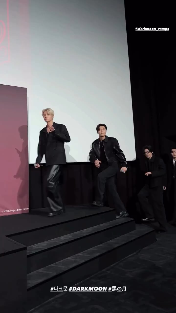 251228 ENHYPEN Instagram Stories @ 'DARK MOON : THE BLOOD ALTAR' Premiere in Japan