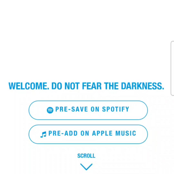 Messages on THE SIN : VANISH Pre-Save site