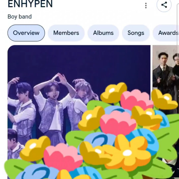 Something special for Enhypen MAMA win on Google!