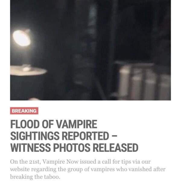 251227 Vampire Now added a new article to their website