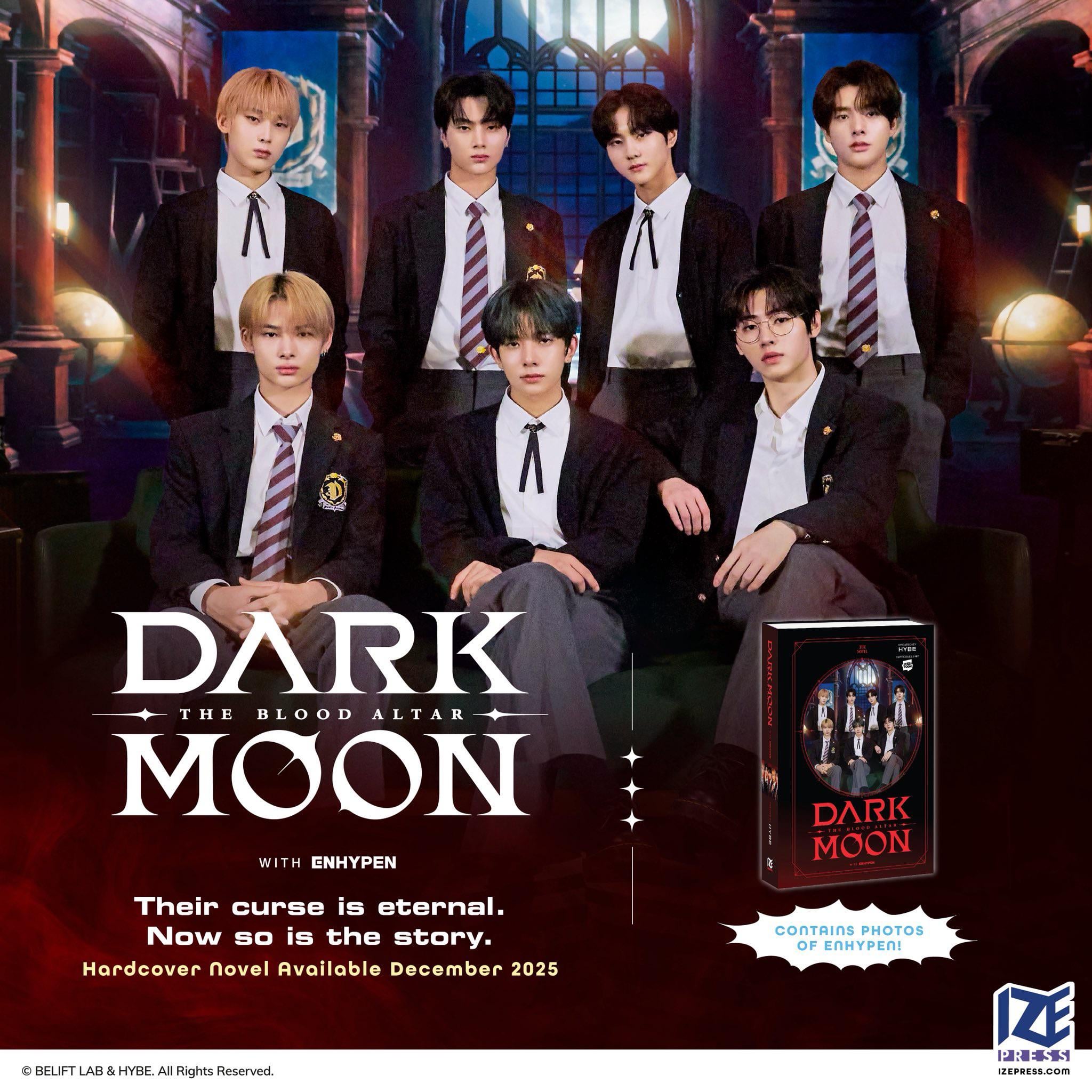 251211 Ize Press will publish a hardcover edition of DARK MOON: THE BLOOD ALTAR