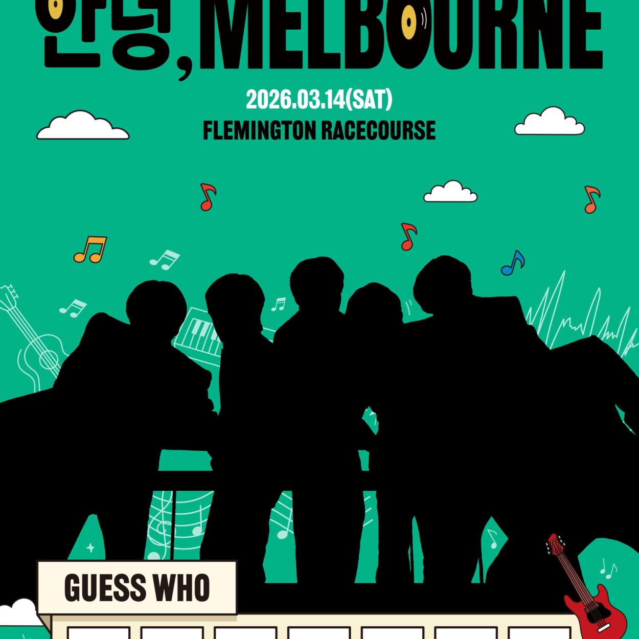 251211 ENHYPEN is teased to attend '2026 [안녕, MELBOURNE] MUSIC FESTIVAL' held on March 14 2026 in Melbourne Australia