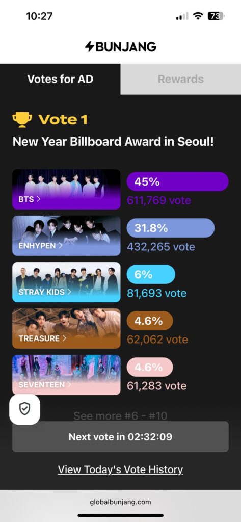 Keep voting:)