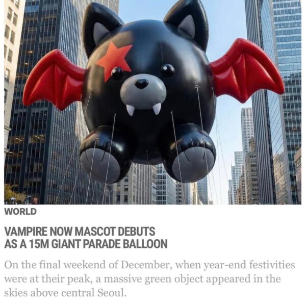 251230 Vampire Now added a new article to the world section of their website