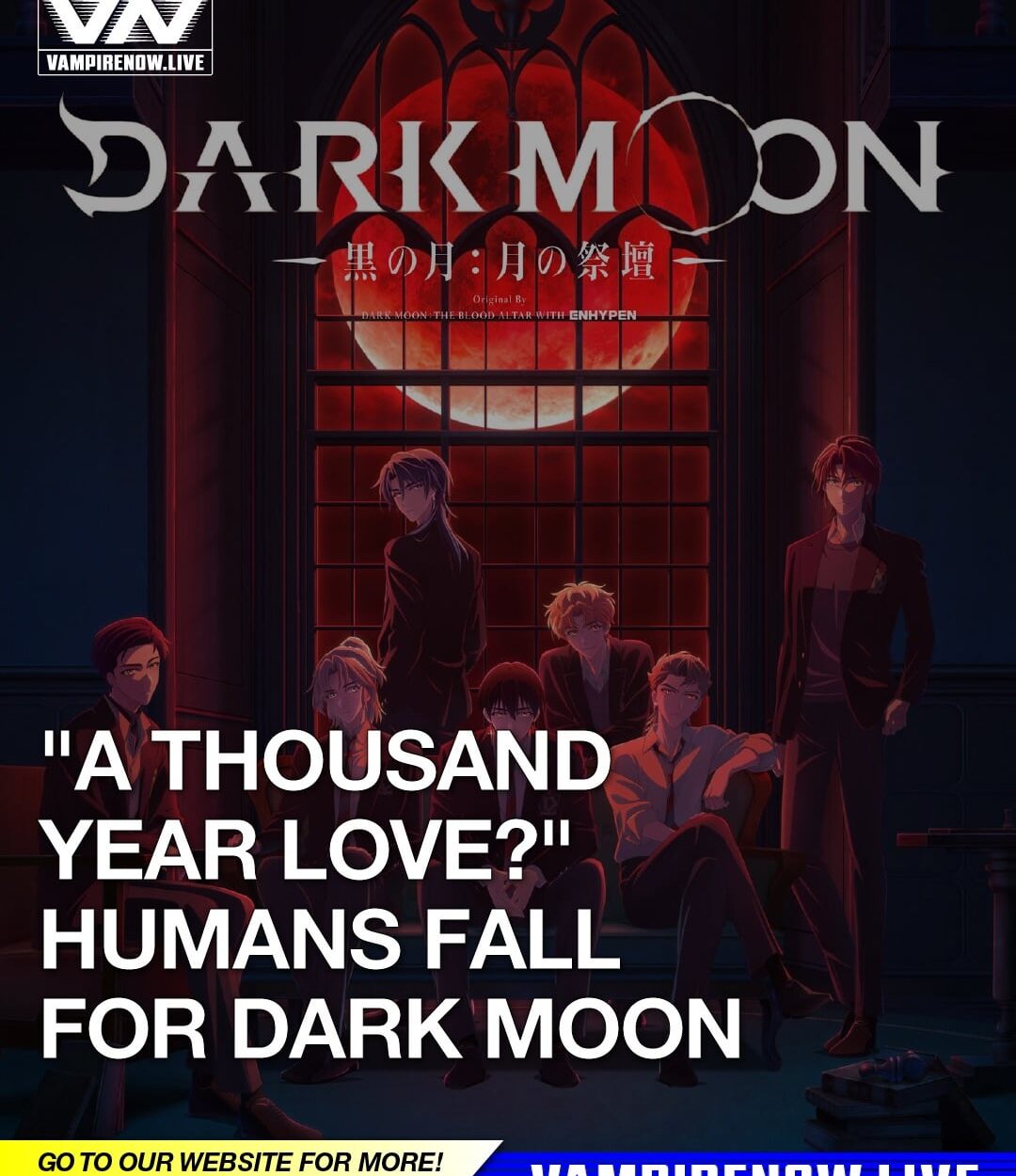 251224 Vampire Now Instagram: ”A Thousand-Year Love?“ Humans Fall for DARK MOON