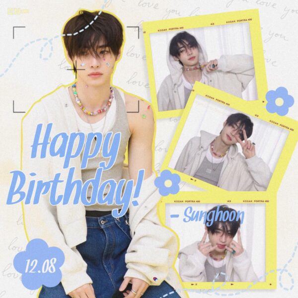 Made an edit for Sunghoon’s birthday