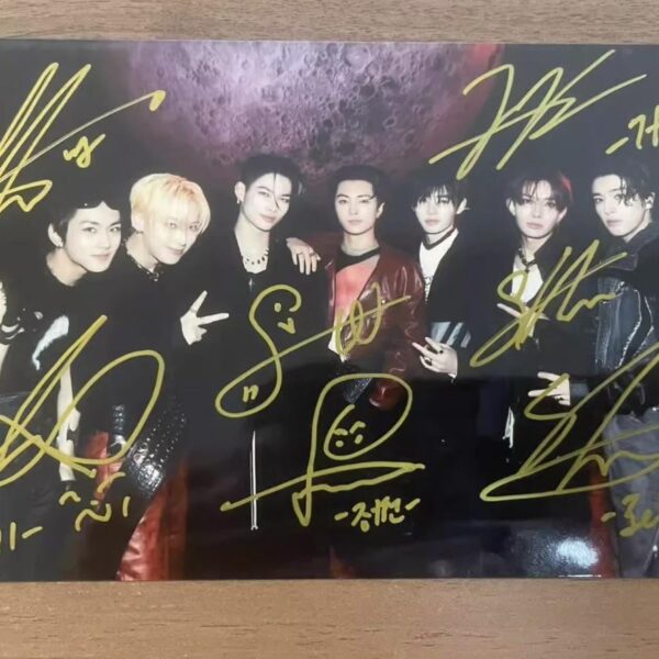 Looking to buy something from enhypen for a friend for her birthday with no idea of the group and saw this listing. Are any of these autographs authentic in any way?