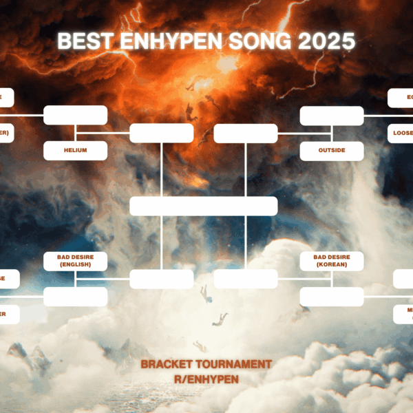 🎵 Best ENHYPEN Song of 2025 Bracket Tournament 🏆 Subreddit Event Announcement