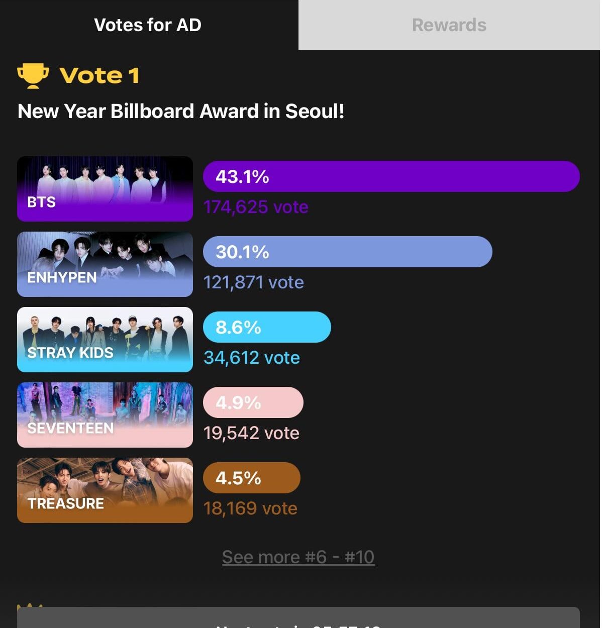 Seoul billboard vote!