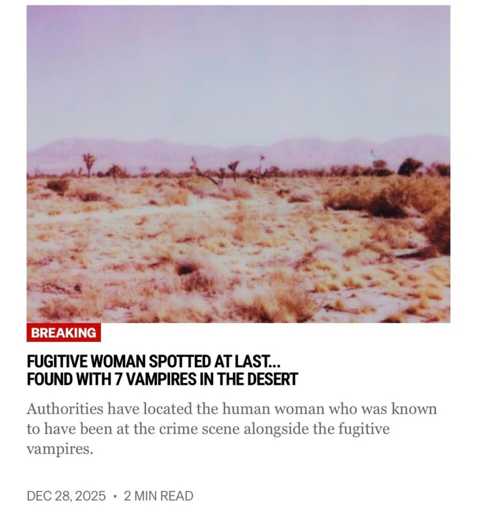 251228 Vampire Now added 3 new articles to their website