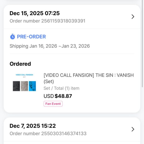 Did yall get an album from pre-sale ?