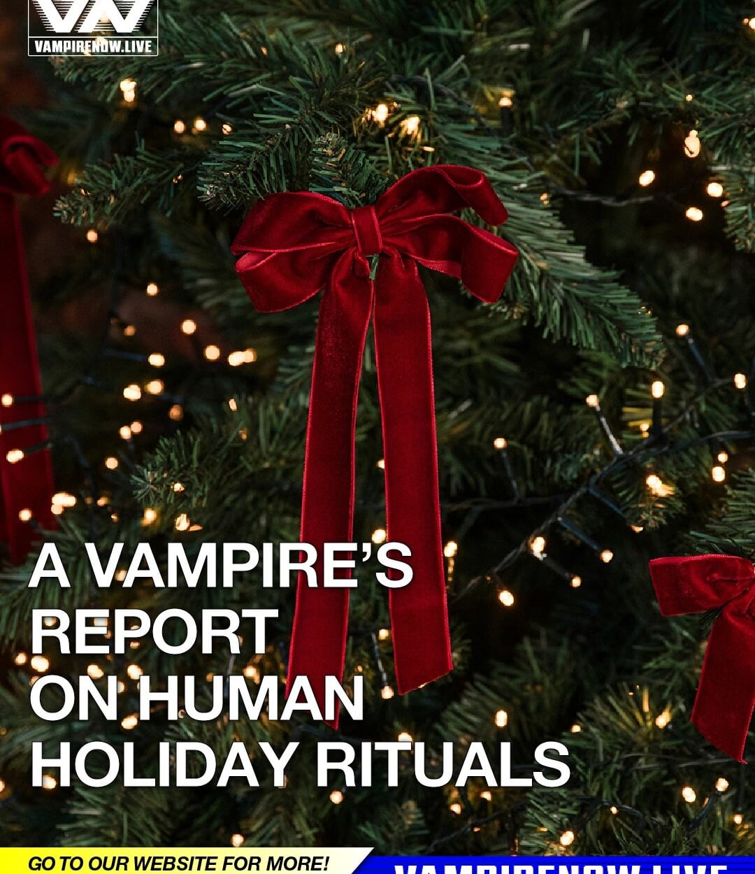 251224 Vampire Now Instagram: A Vampire’s Report on Human Holiday Rituals