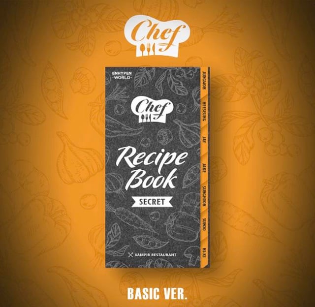 251202 Weverse Shop: [ENHYPEN WORLD COUPON CARD COLLECTION] CHEF BASIC ver. Pre-Order