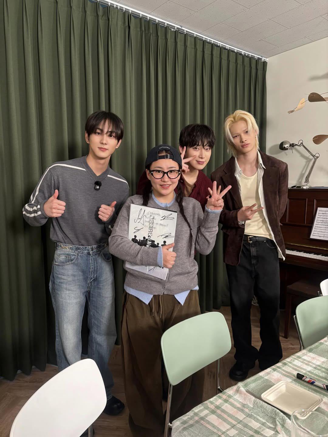 260123 thursdaynight_official Instagram update with Jungwon, Sunoo & Ni-Ki