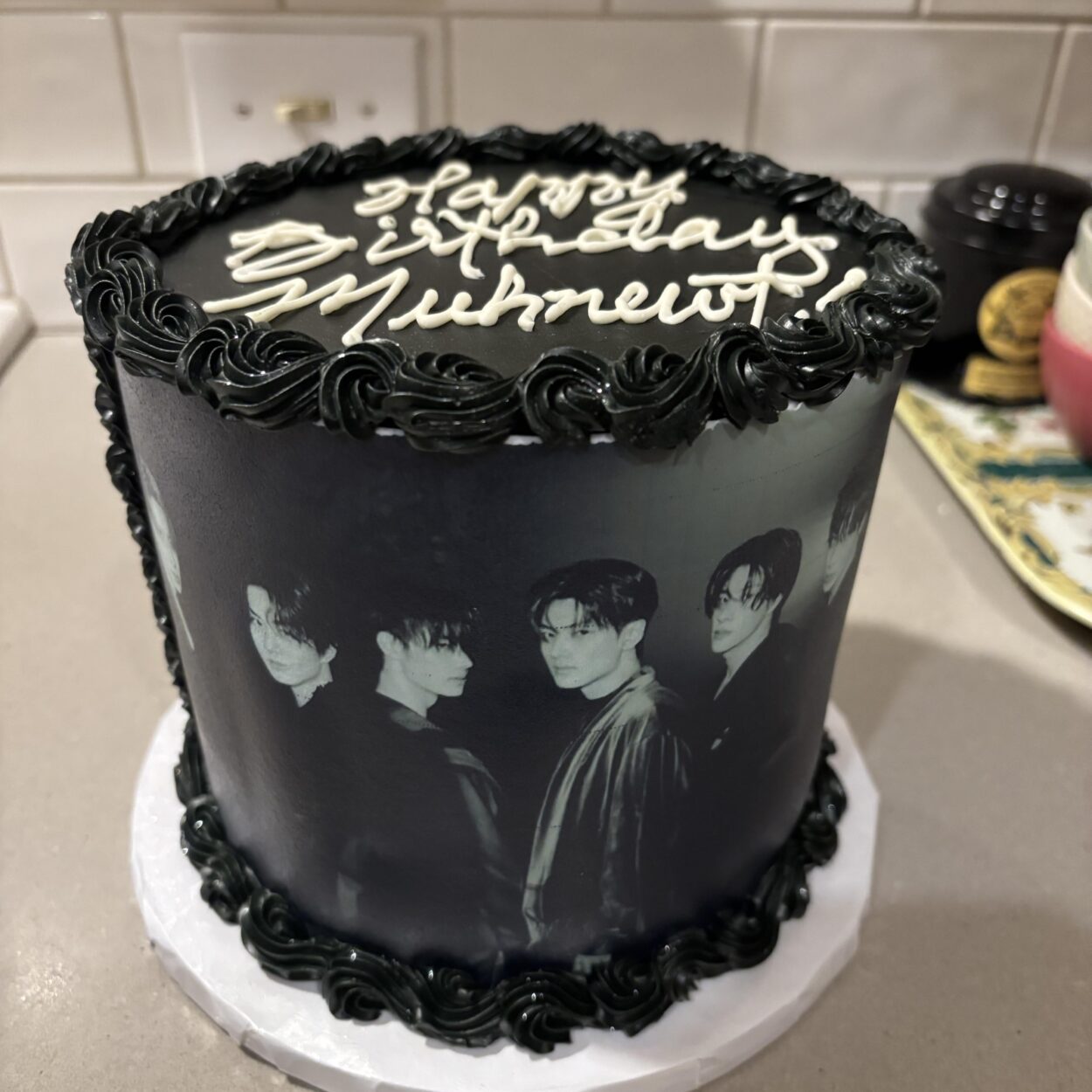 Bday celebration with enha