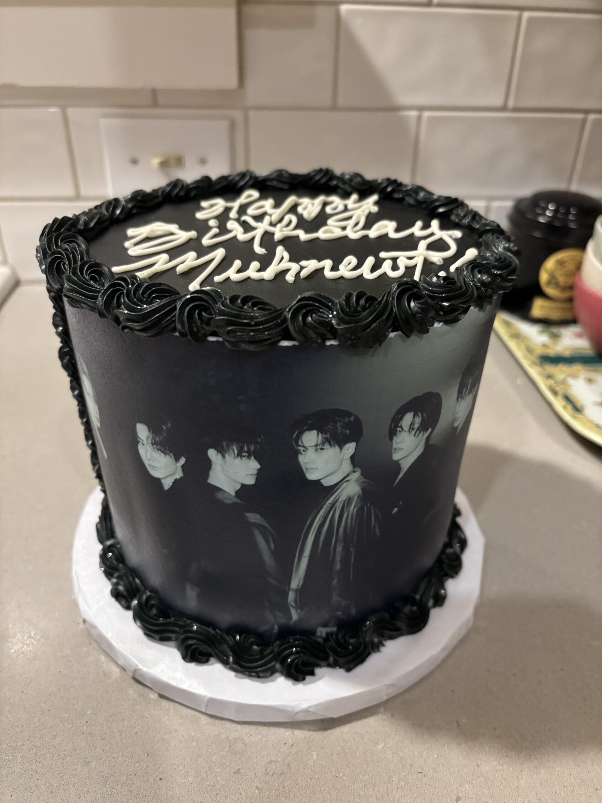 Bday celebration with enha