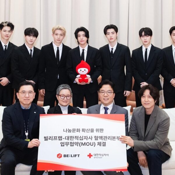 260113 Belift Lab signs an MOU with the Red Cross… ENHYPEN to promote blood donation campaign