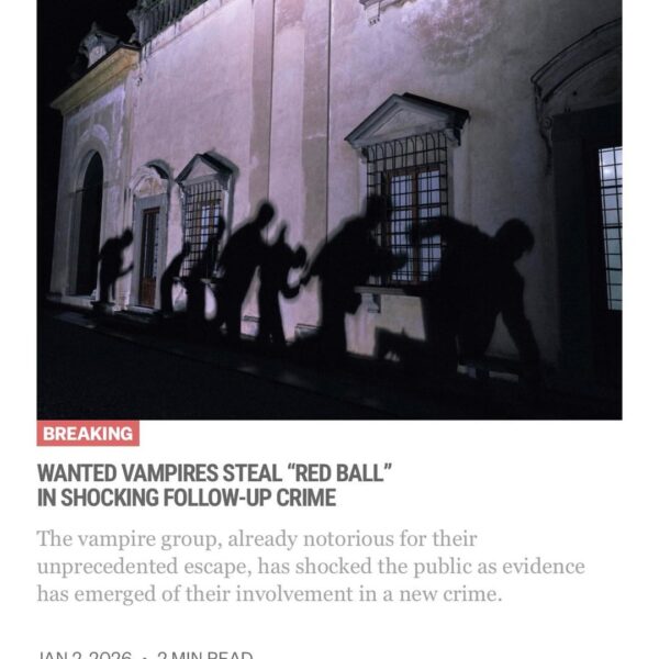 260102 Vampire Now added 3 new articles to their website