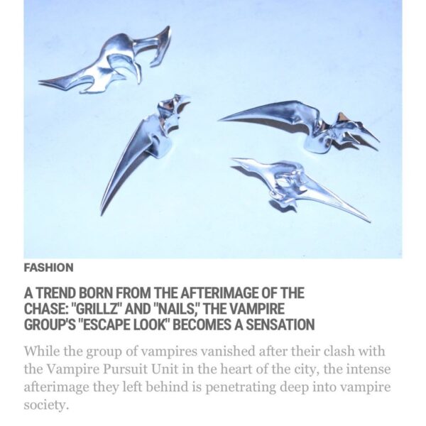 260111 Vampire Now added a new article to the Fashion section of their website