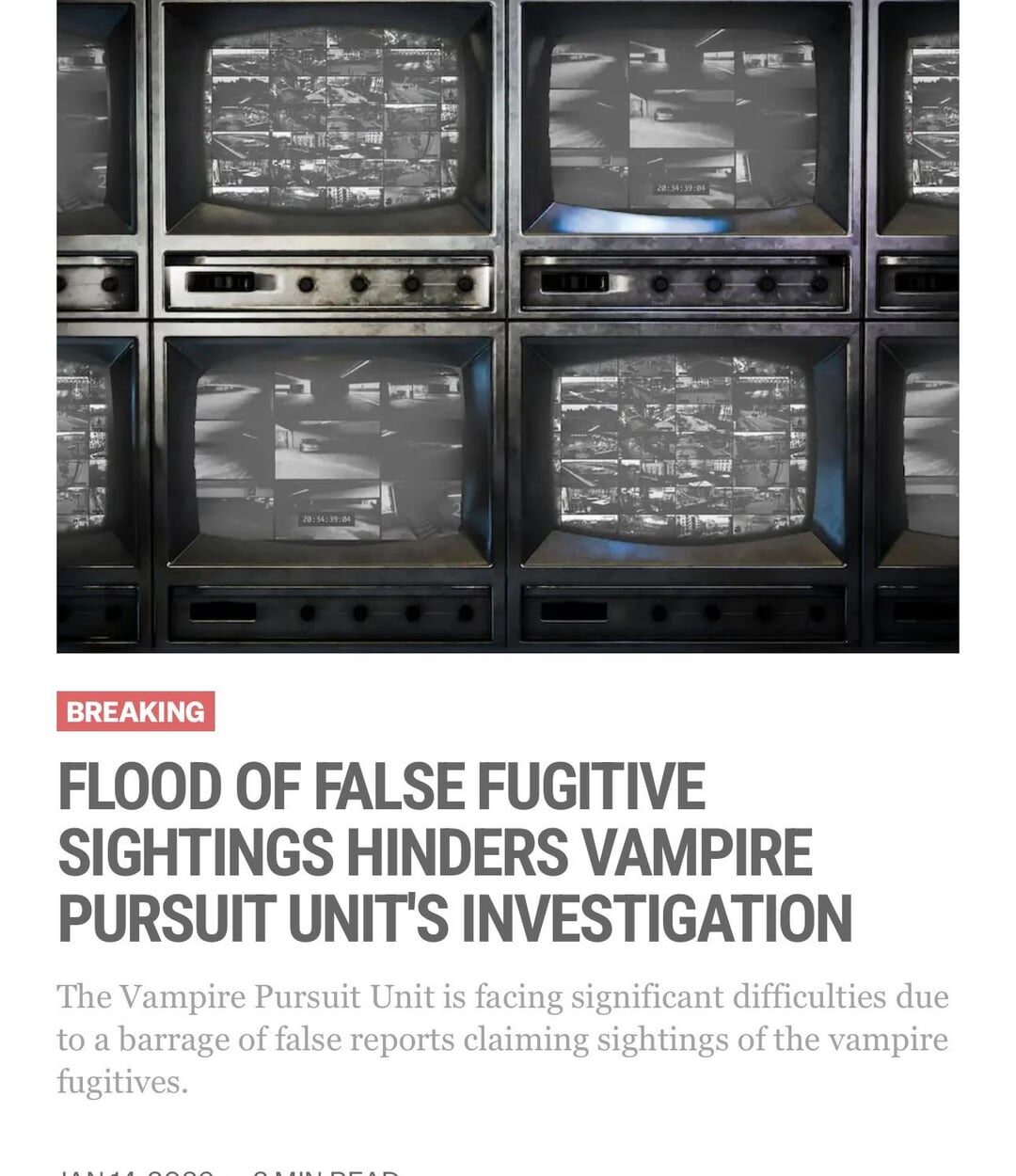 260114 Vampire Now added a new article to the Breakdown section of their website