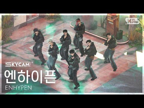 260129 [Sky Cam 4K] ENHYPEN ‘Big Girls Don’t Cry’ (ENHYPEN Sky Cam) @ SBS Inkigayo