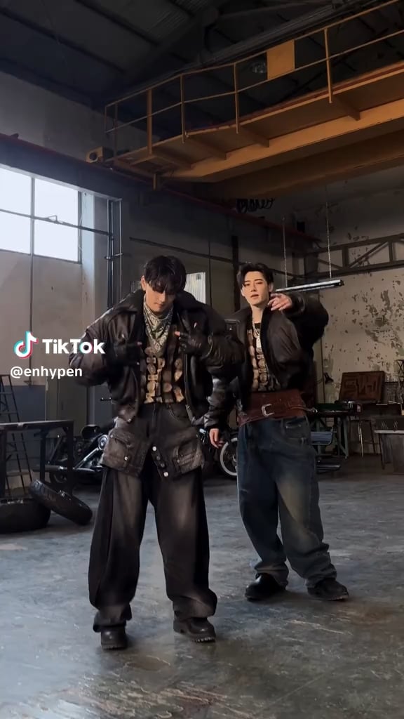 260121 Tiktok: Jungwon & Sunghoon @ Big Girls Don't Cry