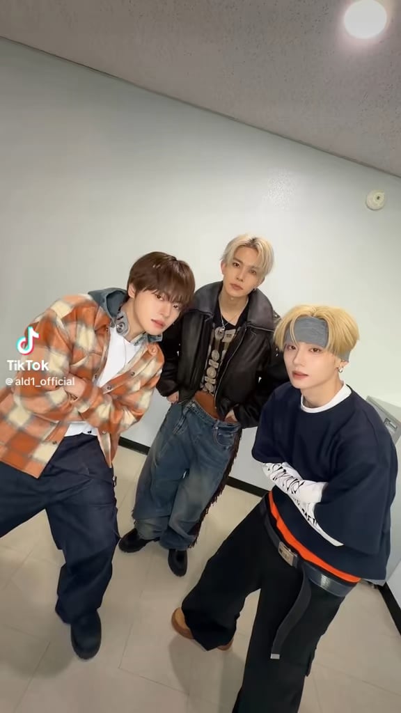 260127 ALPHA DRIVE ONE Tiktok: Leo and Sangwon with Heeseung @ No Doubt