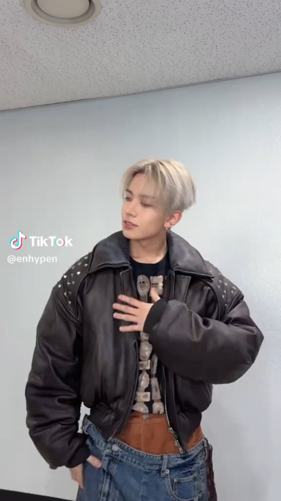 260125 Tiktok: Heeseung with ALD1 Leo @ Big Girls Don't Cry