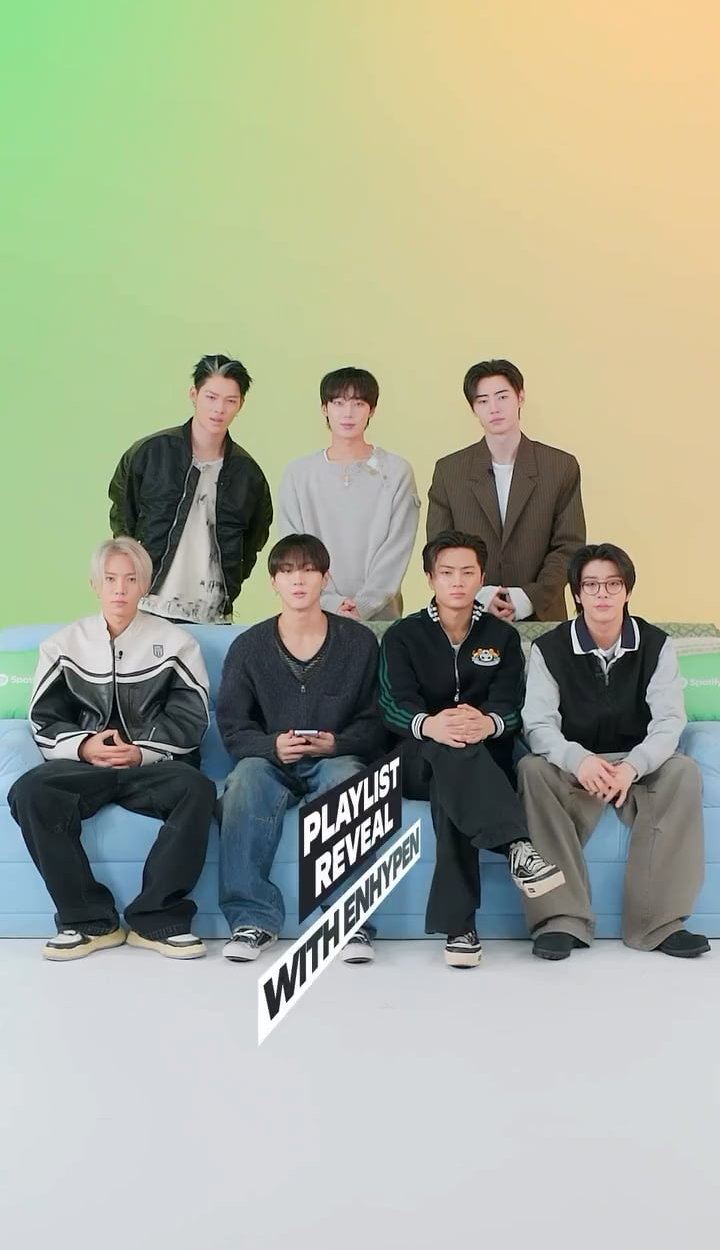 260118 Spotify Instagram update with ENHYPEN