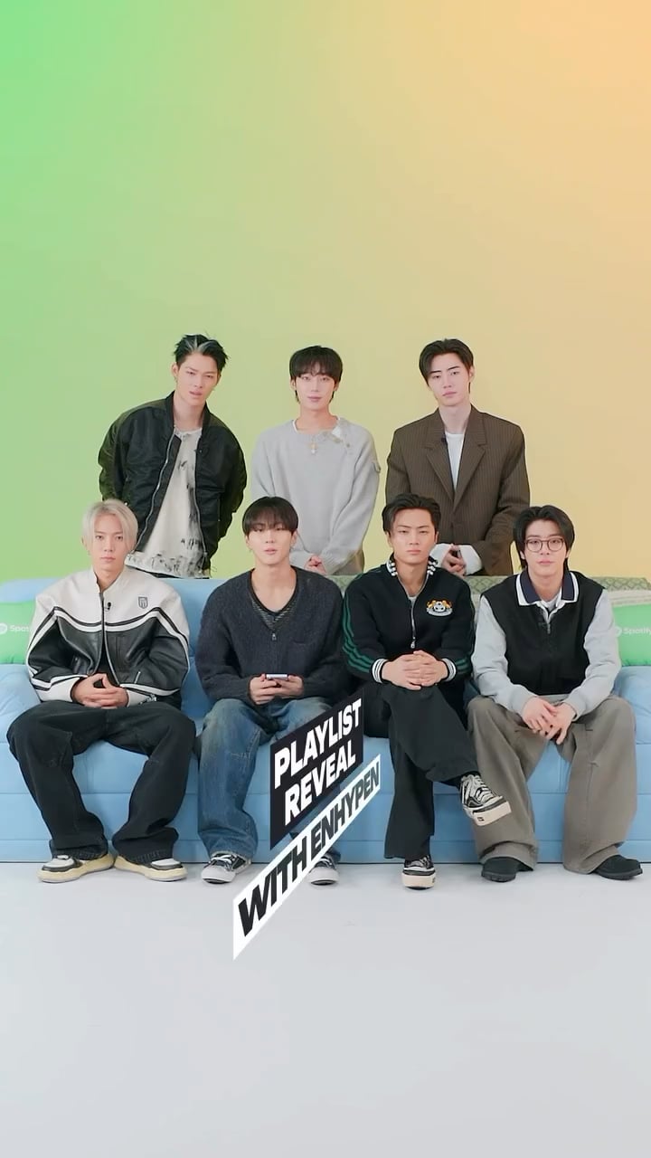 260118 Spotify Instagram update with ENHYPEN