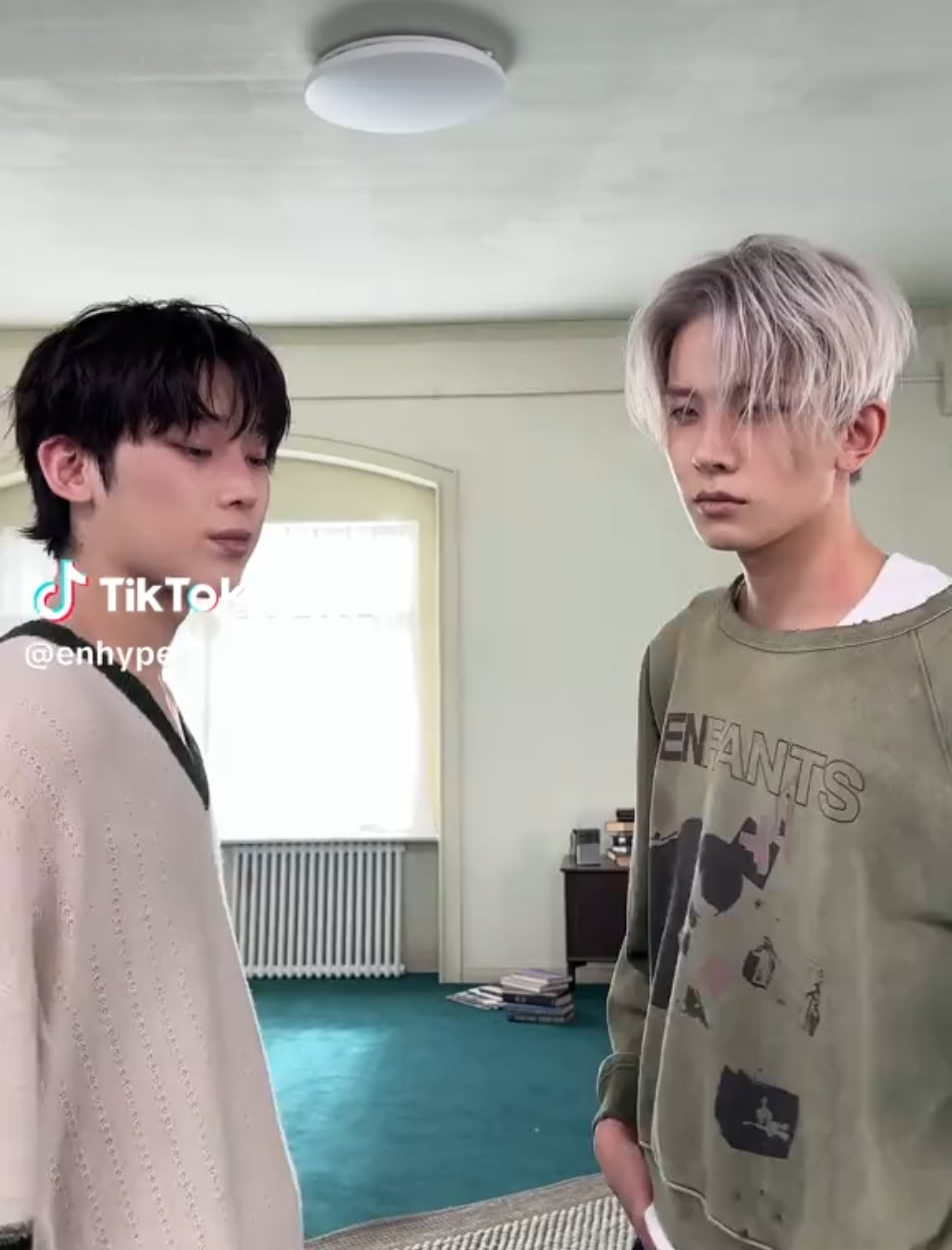 260119 TikTok: Sunoo & Heeseung @ Knife