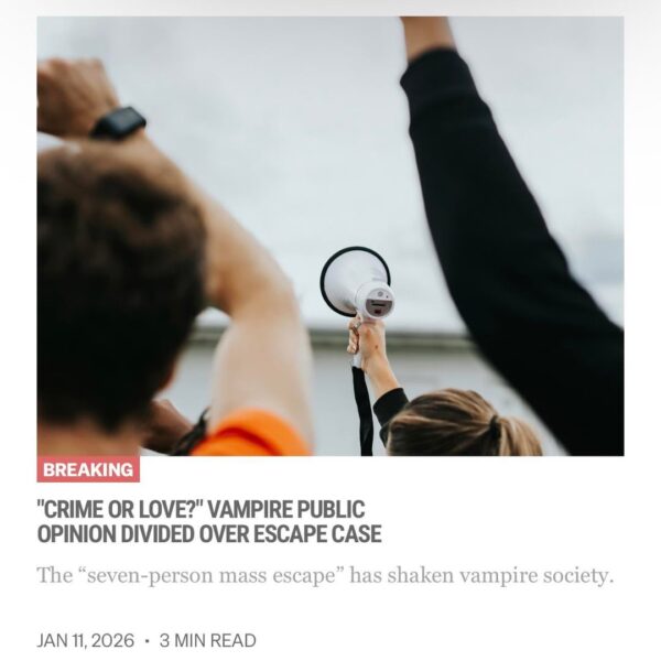 260111 Vampire Now Added 2 new articles to the Breakdown section of their website