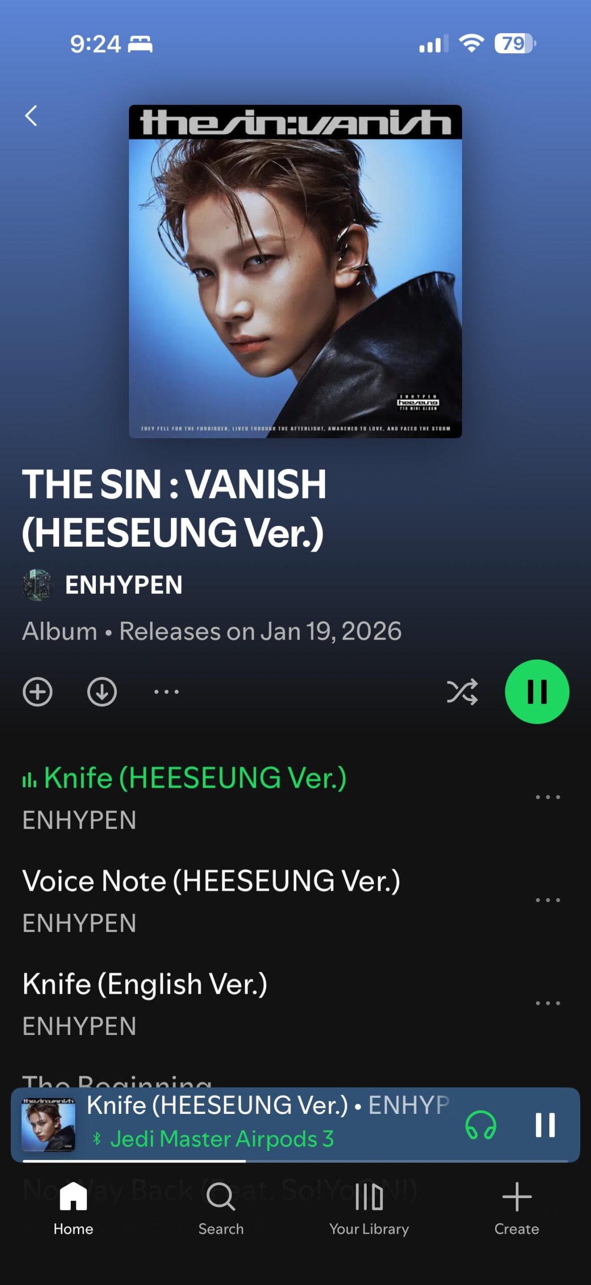 Did anyone get this on their Spotify?