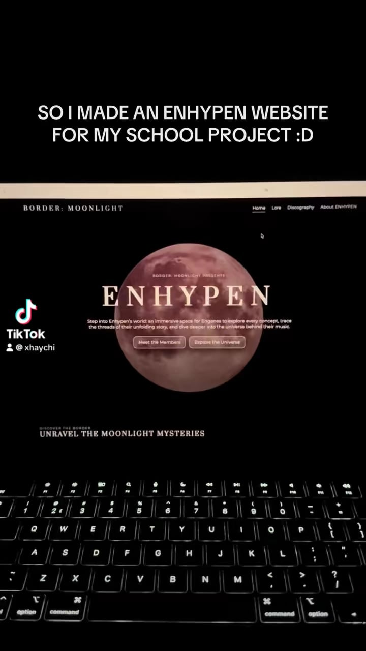 Enhypen website project