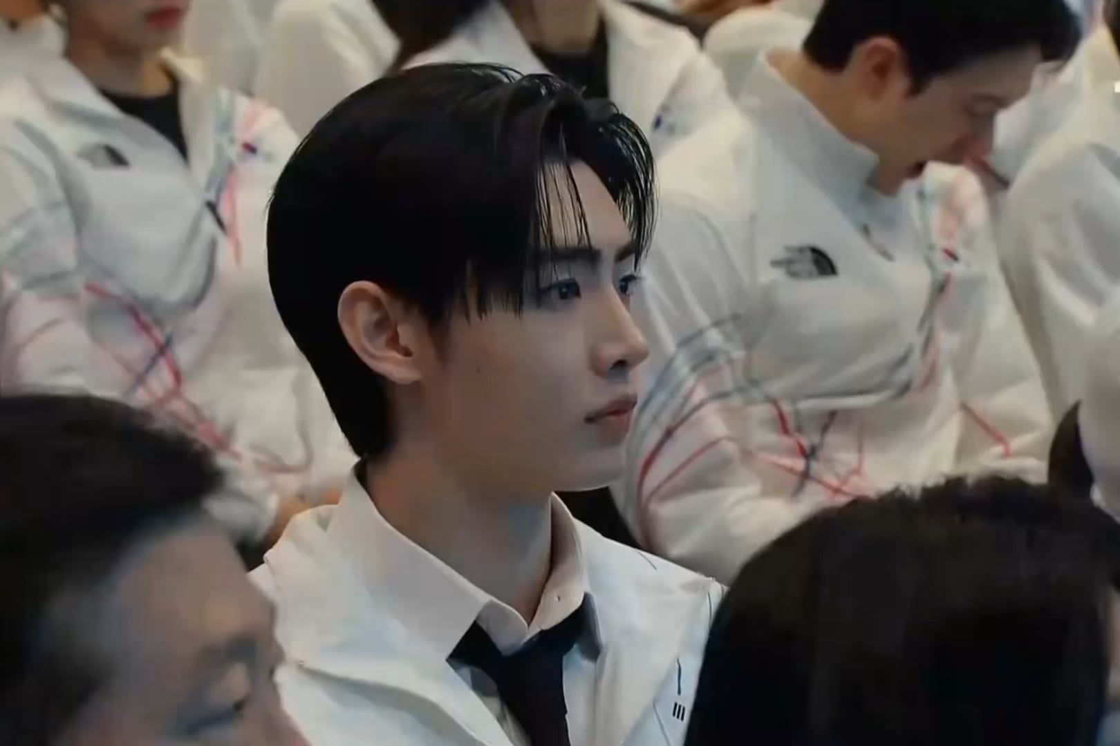 260122 ENHYPEN's Sunghoon at Republic of Korea National Team Send-off Ceremony for Milan–Cortina Winter Olympics [Media Videos]