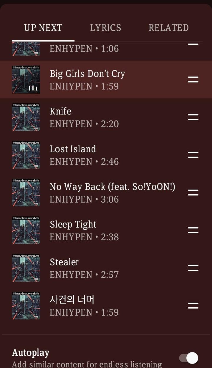 Hello Engenesss!! What is your favorite song in The Sin:Vanish album?