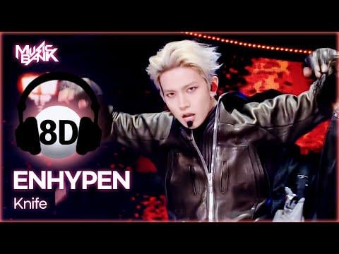 260127 [🔊8D Bank] ENHYPEN - Knife @ Music Bank