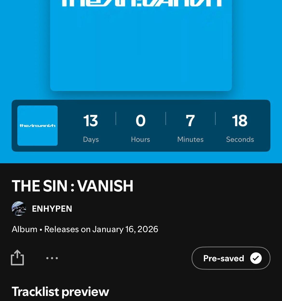 The sin: vanish pre-save is available but I had a few questions