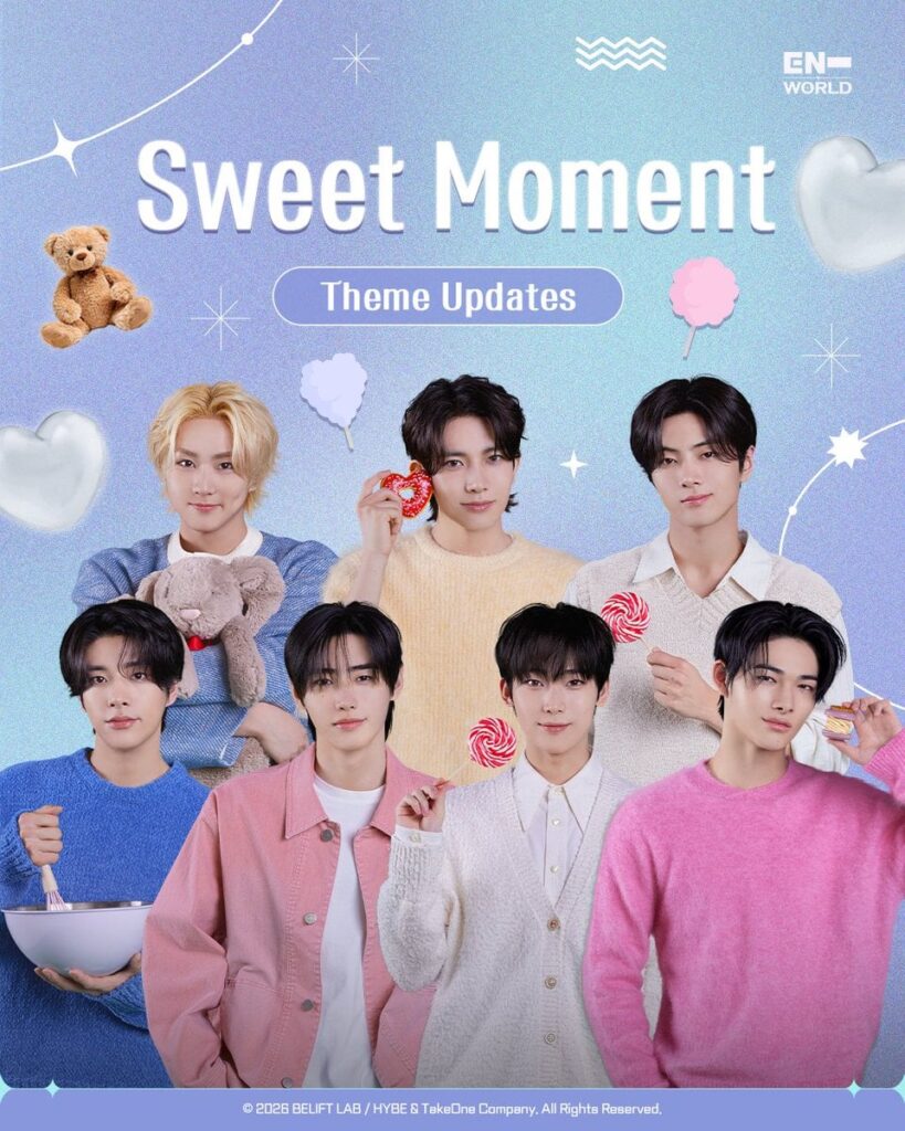 260122 ENHYPEN WORLD Theme Update: Sweet Moment