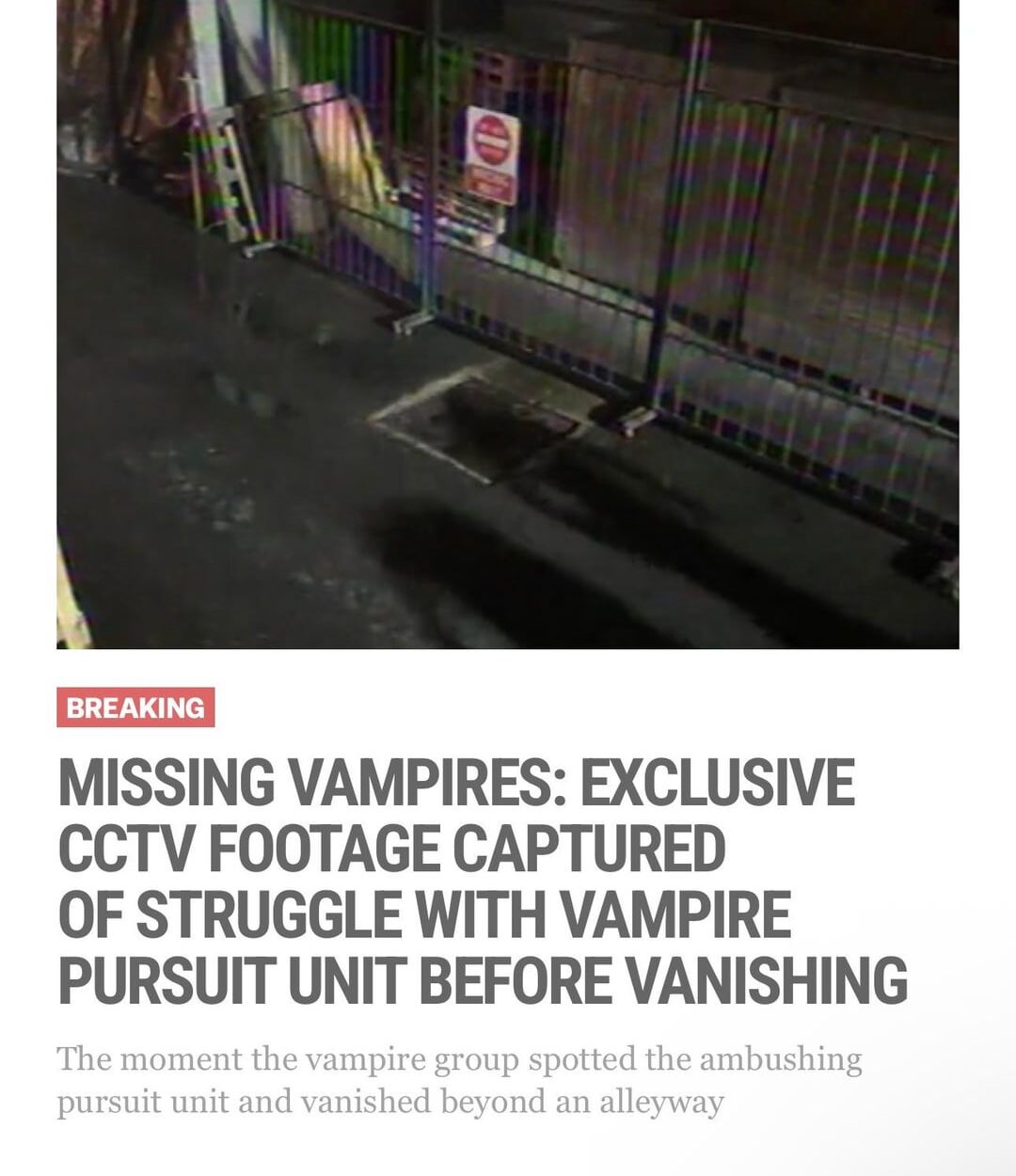 260110 Vampire Now Added a new article to the Breakdown section of their website