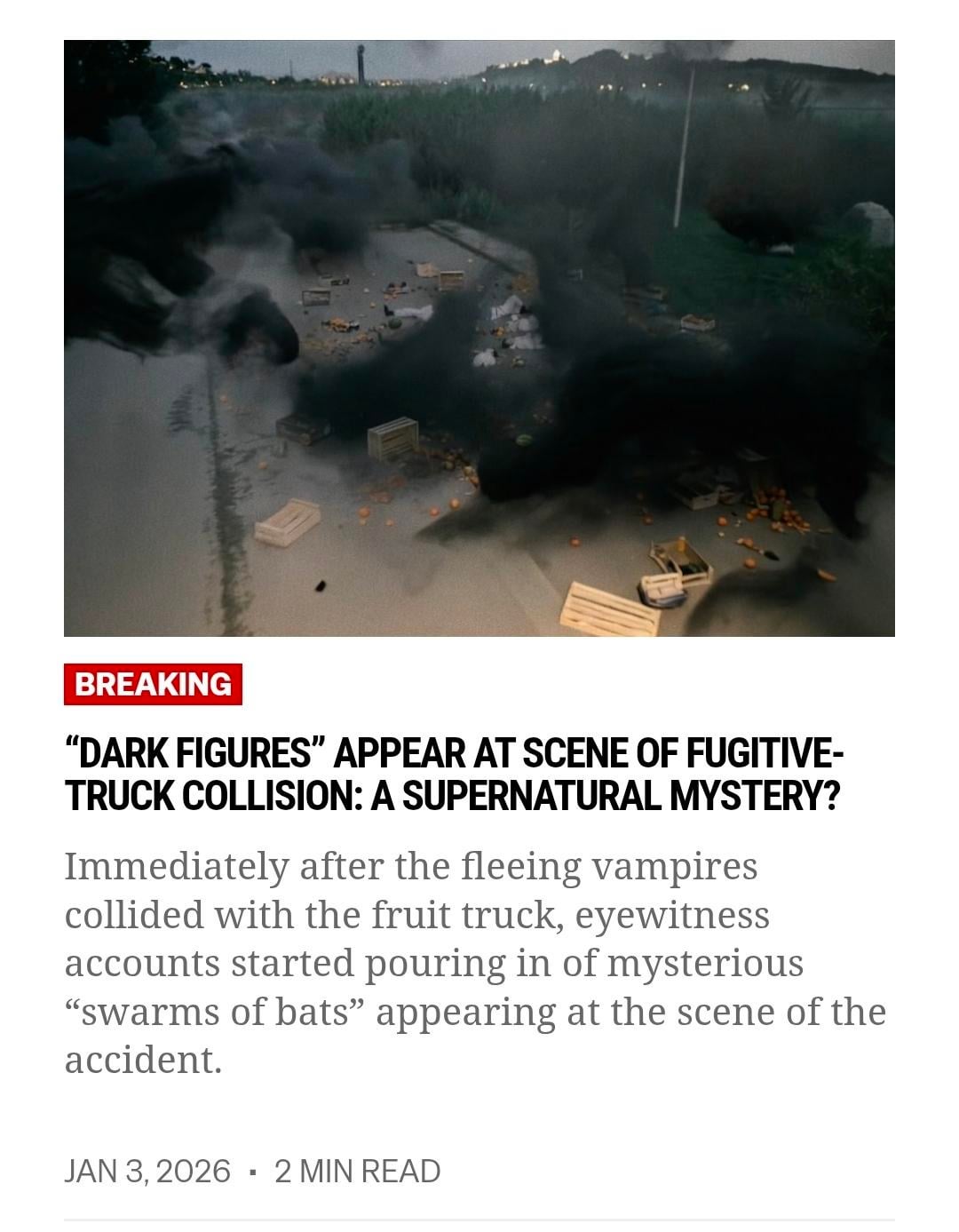 260103 VAMPIRE NOW Published 2 new Breaking Articles