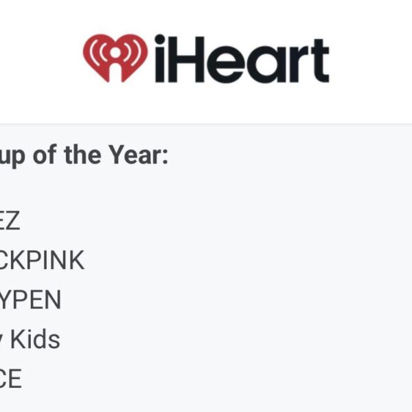 260108 ENHYPEN is nominated for K-pop Group of the Year at iHeartRadio Music Awards 2026