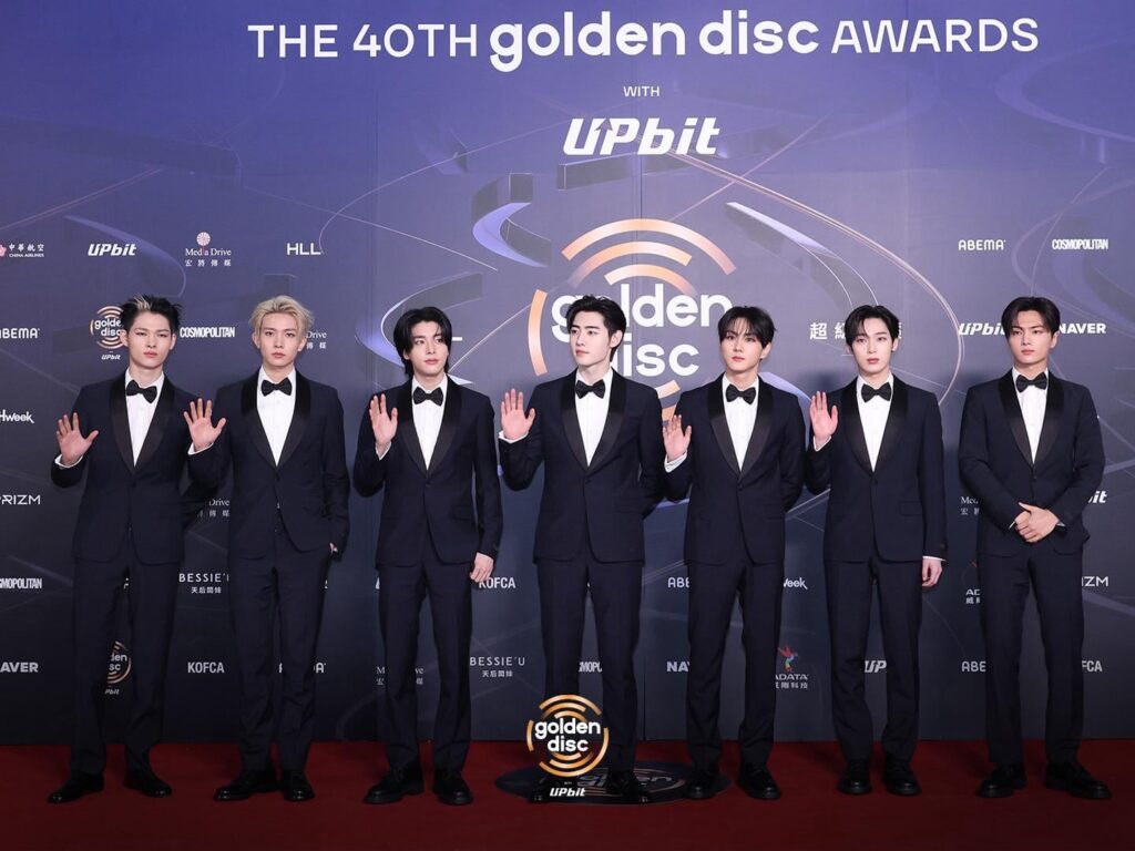 260110 Golden Disc Twitter Update With ENHYPEN - The 40th Golden Disc Awards Red Carpet Photo