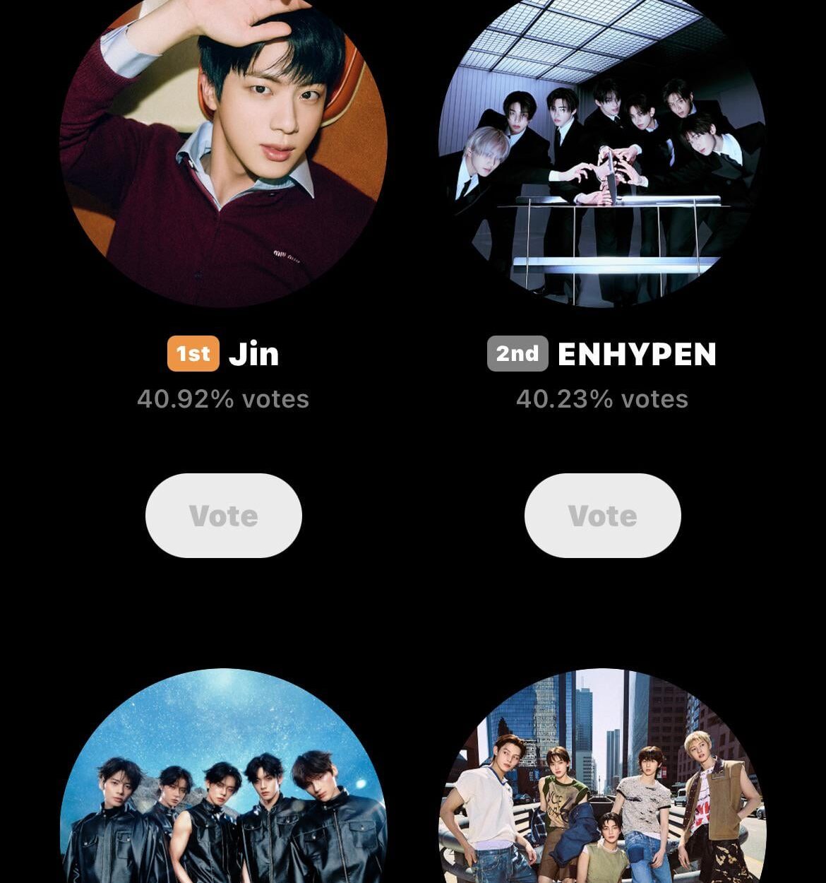 WE ARE SO CLOSE! Engenes, please vote for Enhypen!