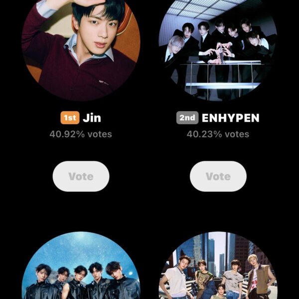 WE ARE SO CLOSE! Engenes, please vote for Enhypen!
