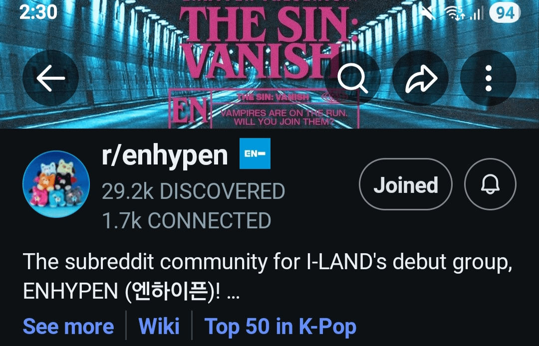 Why are the members down?