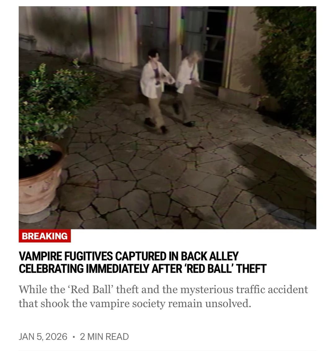 260105 Vampire Now added 2 new articles to the Breaking section of their website